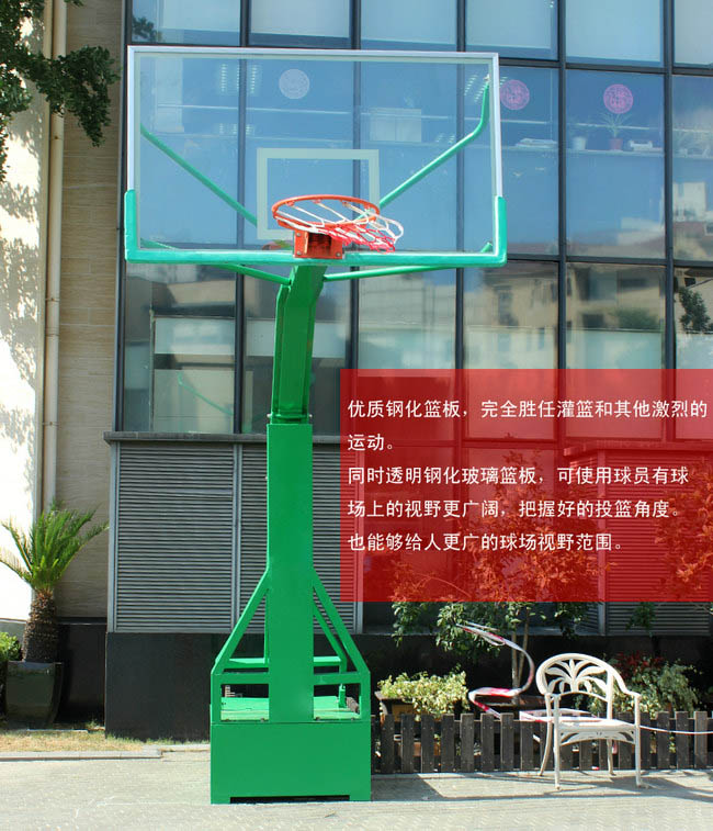 南昌冠宇體育用品有限公司 _GY-105仿液壓籃球架